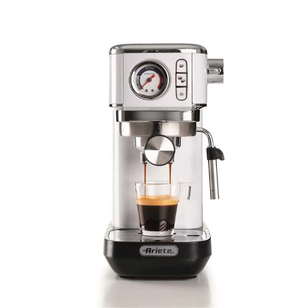 Ariete Moderna Espresso Slim Kahve Makinesi Beyaz 1381/14 - Görsel 1
